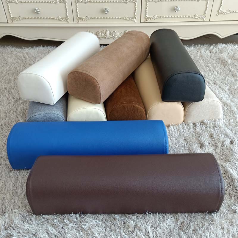 Neck Traction Pillow - Leder Stärken Semi-Rolle Kissen Ankle Knie