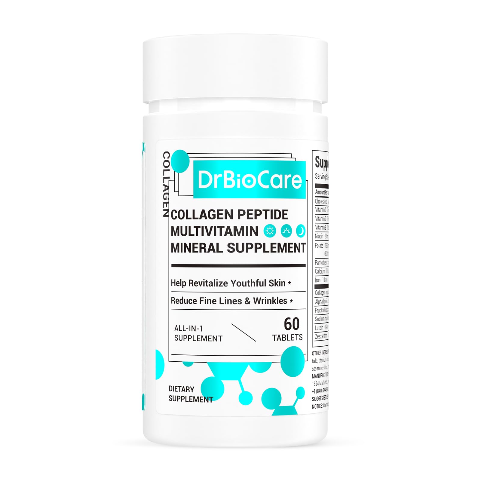 Health & Wellness Lions - Komplette Multivitamin-Gummibärchen mit D3, C, E,