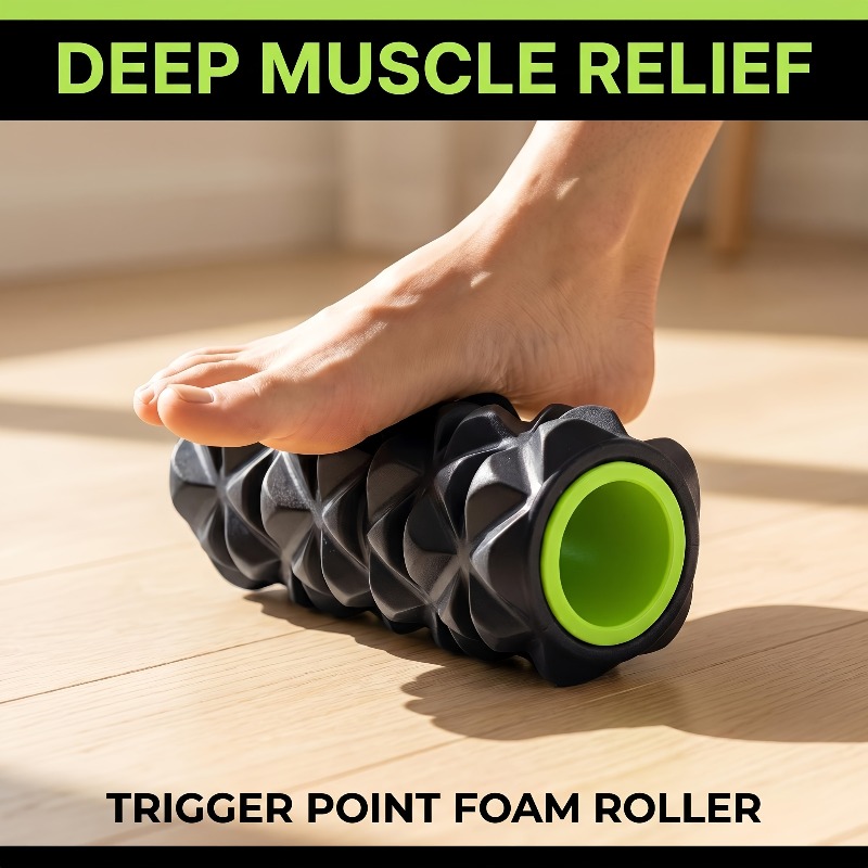 Foam Roller Trigger Point - Schaumstoffrolle, Muskel-Fußmassagestab, EVA-Triggerpunkt-Tiefengewebsmassager
