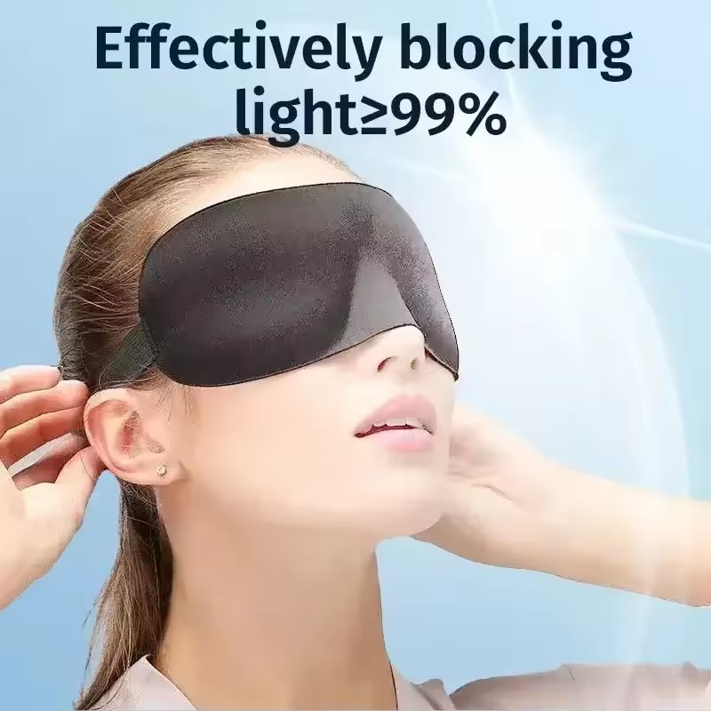 Sleep Eye Mask 3D - Schlafmaske für Seitenschläfer 1 Stück, Verdunkelungs-3D-Augenmaske