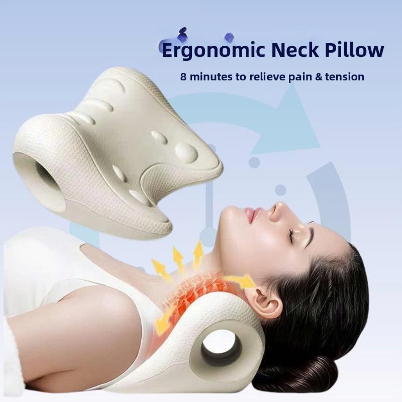 Neck Traction Pillow - Ergonomisches Nacken- und Schultermassagekissen für den