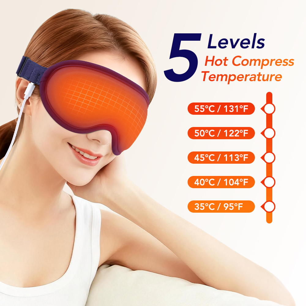Elektrische Dampf-Augenmaske,  – Sleep Eye Mask 3D Bewertung und Preis