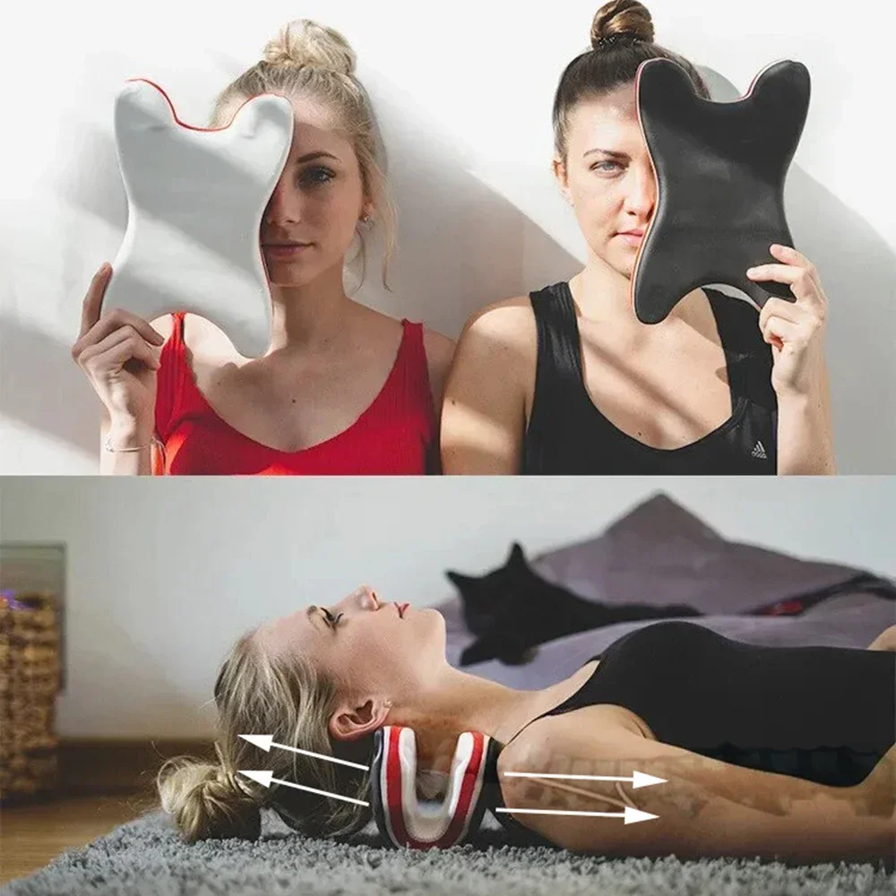 Neues Design Nacken- und Schul – Neck Traction Pillow Bewertung und Preis