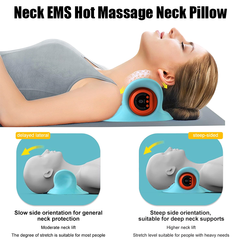 Elektrisches Zervikalmassagege – Neck Traction Pillow Bewertung und Preis
