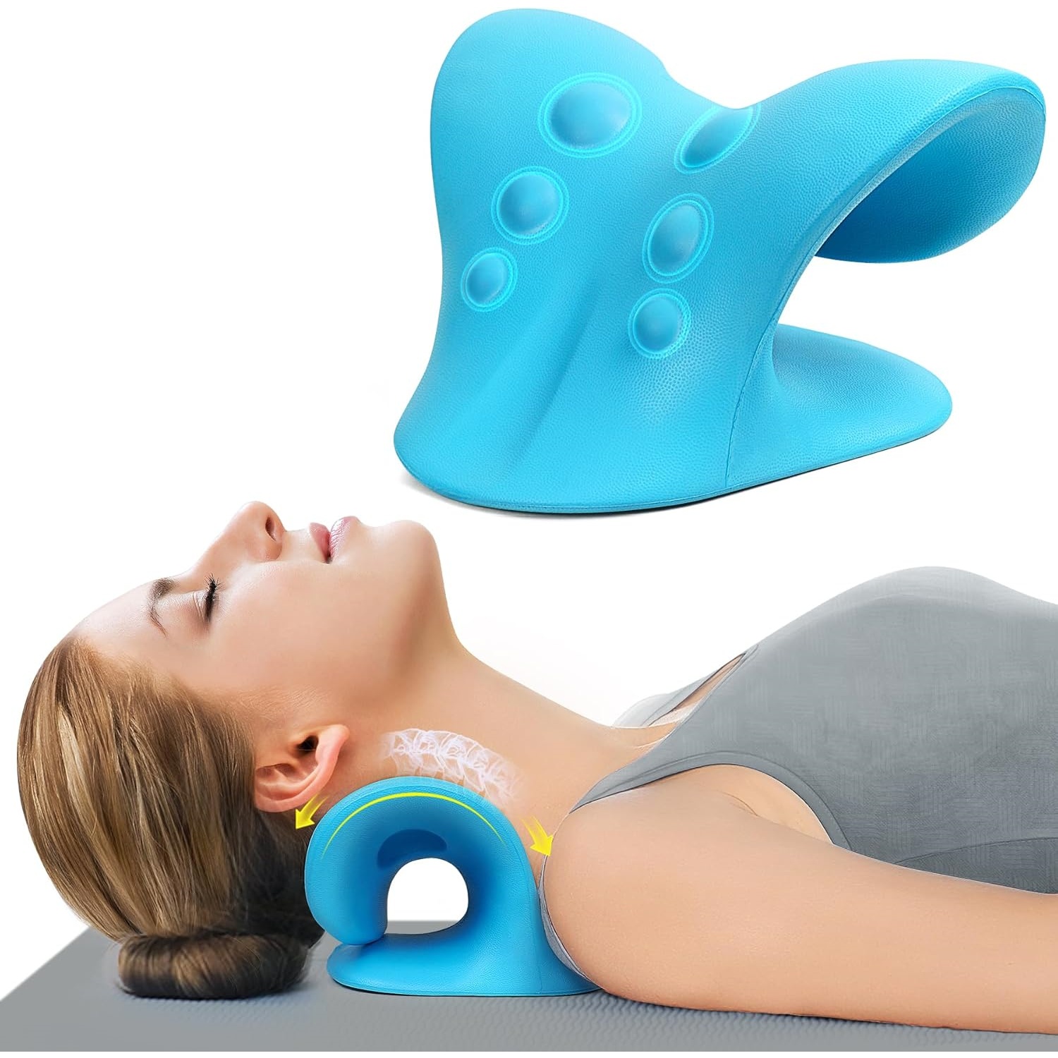 Nackenstrecker zur Schmerzlind – Neck Traction Pillow Bewertung und Preis
