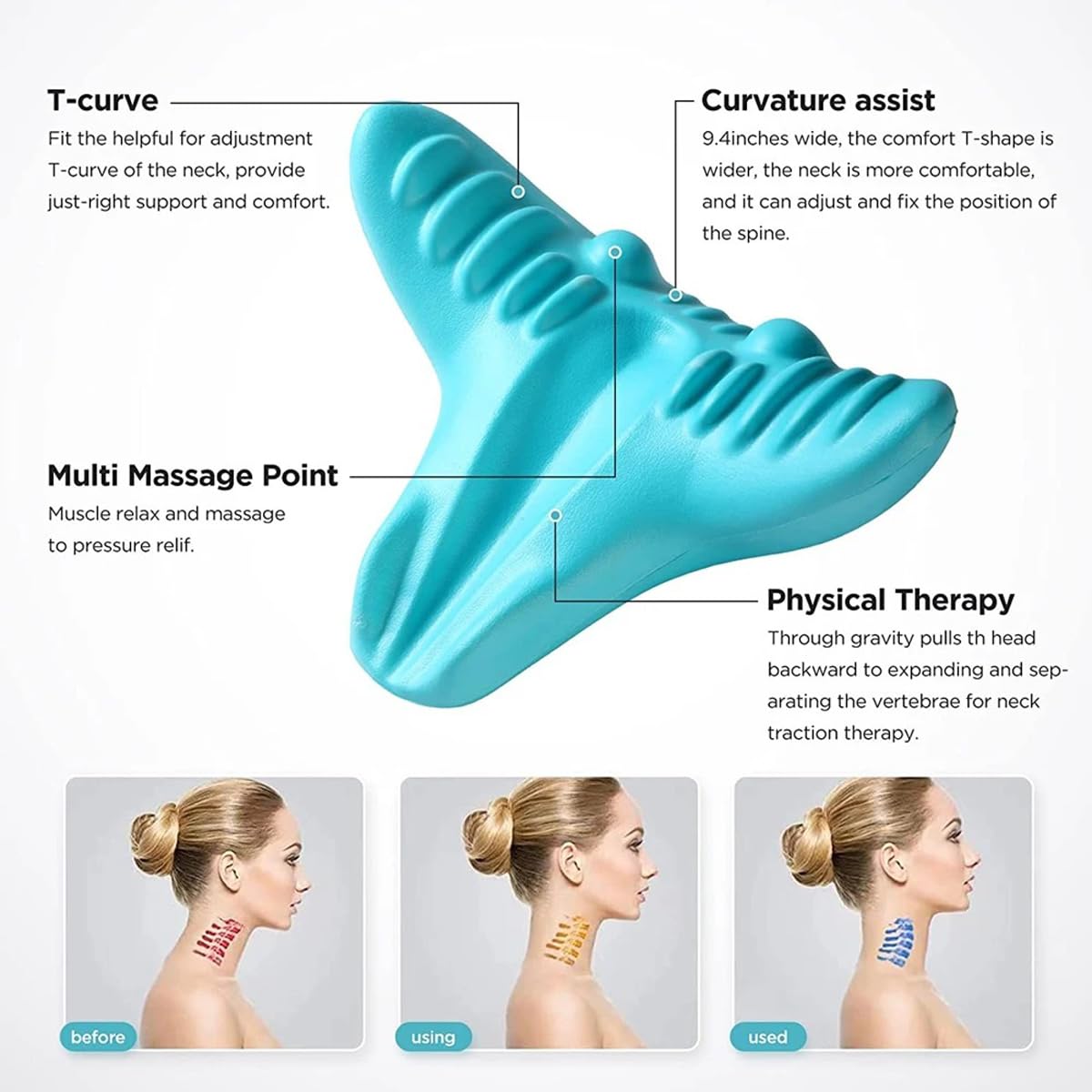 Nacken- und Schulterentspanner – Neck Traction Pillow Bewertung und Preis