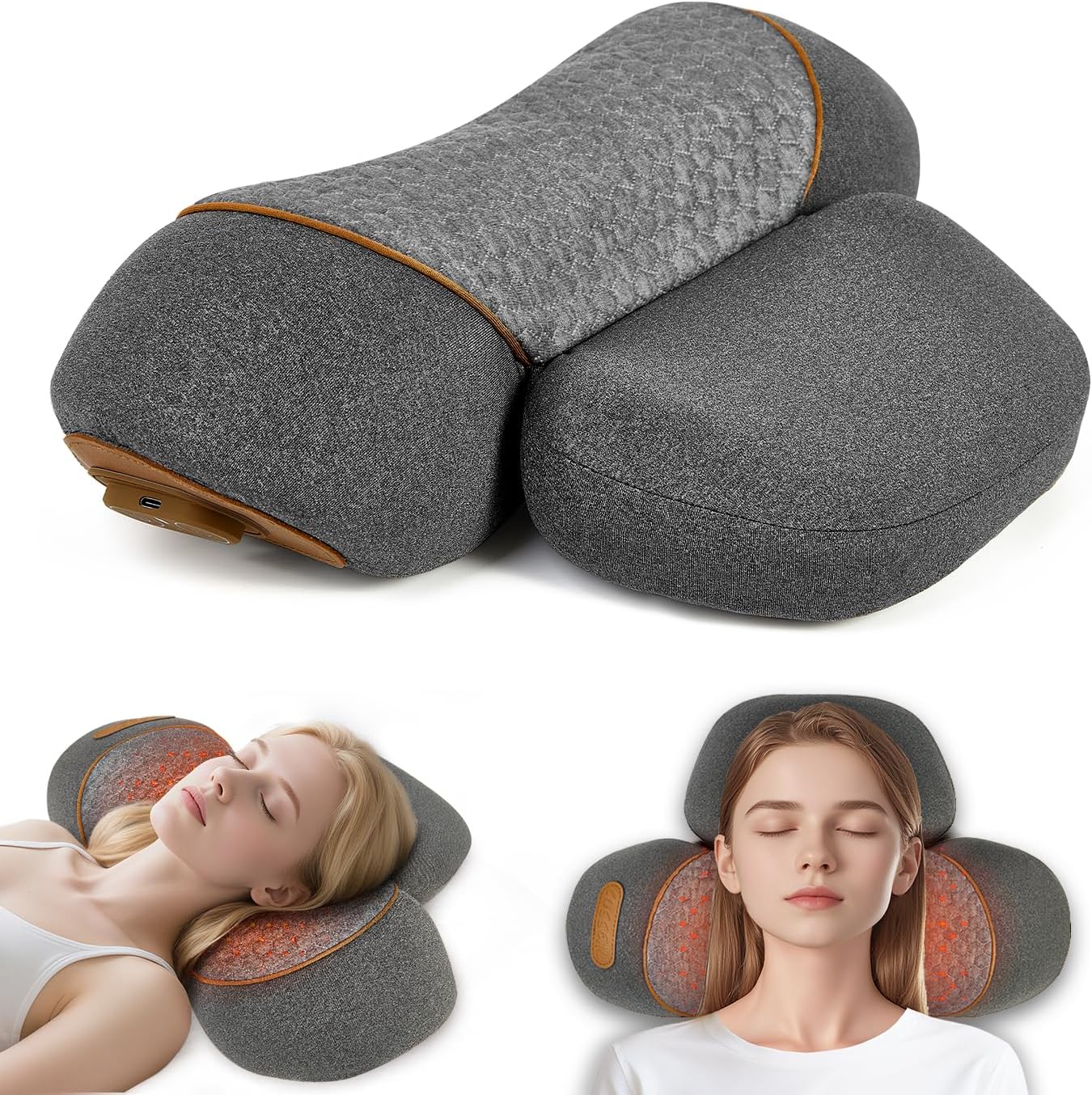 3-in-1 Nackenmassagekissen mit – Neck Traction Pillow Bewertung und Preis