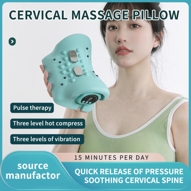Elektrisch Beheiztes EMS-Puls- – Neck Traction Pillow Bewertung und Preis
