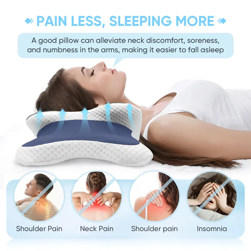 Memory-Schaum-Kissen, Nackenki – Neck Traction Pillow Bewertung und Preis