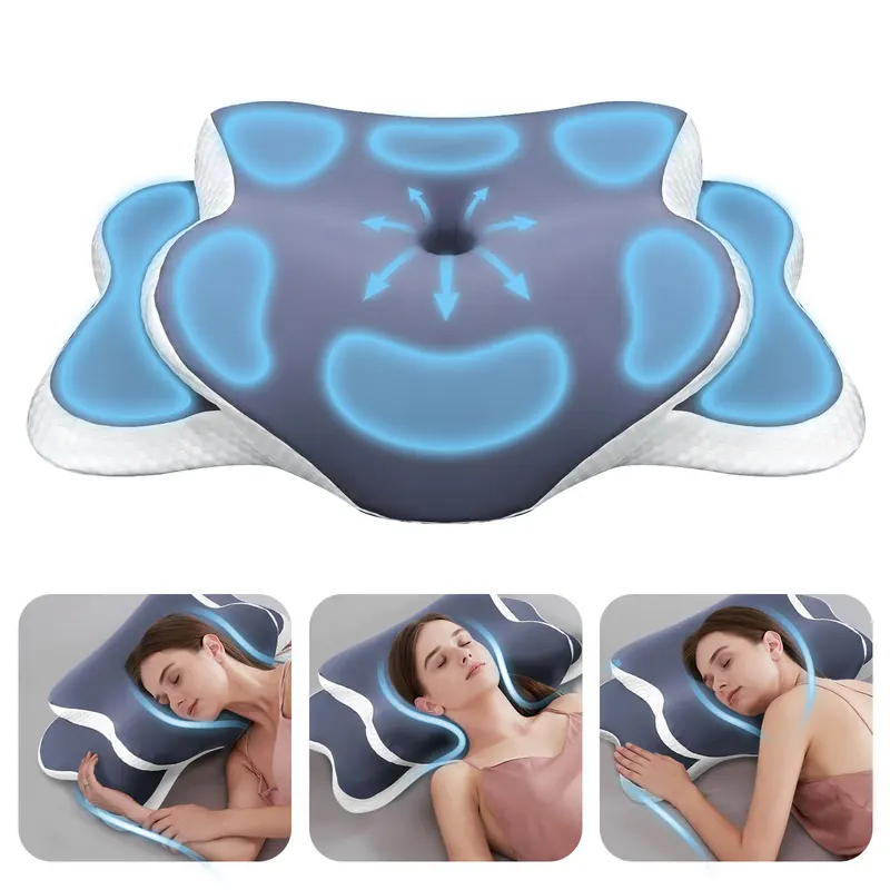 Memory-Schaum-Kissen, Nackenki – Neck Traction Pillow Bewertung und Preis