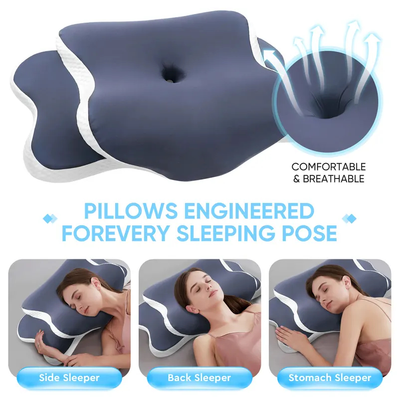 Memory-Schaum-Kissen, Nackenki – Neck Traction Pillow Bewertung und Preis