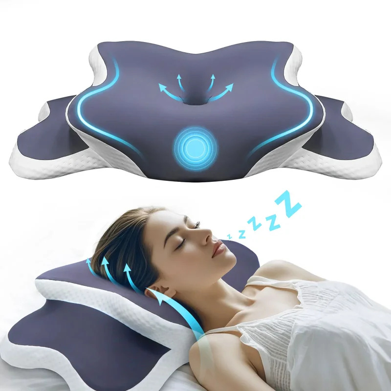Memory-Schaum-Kissen, Nackenki – Neck Traction Pillow Bewertung und Preis