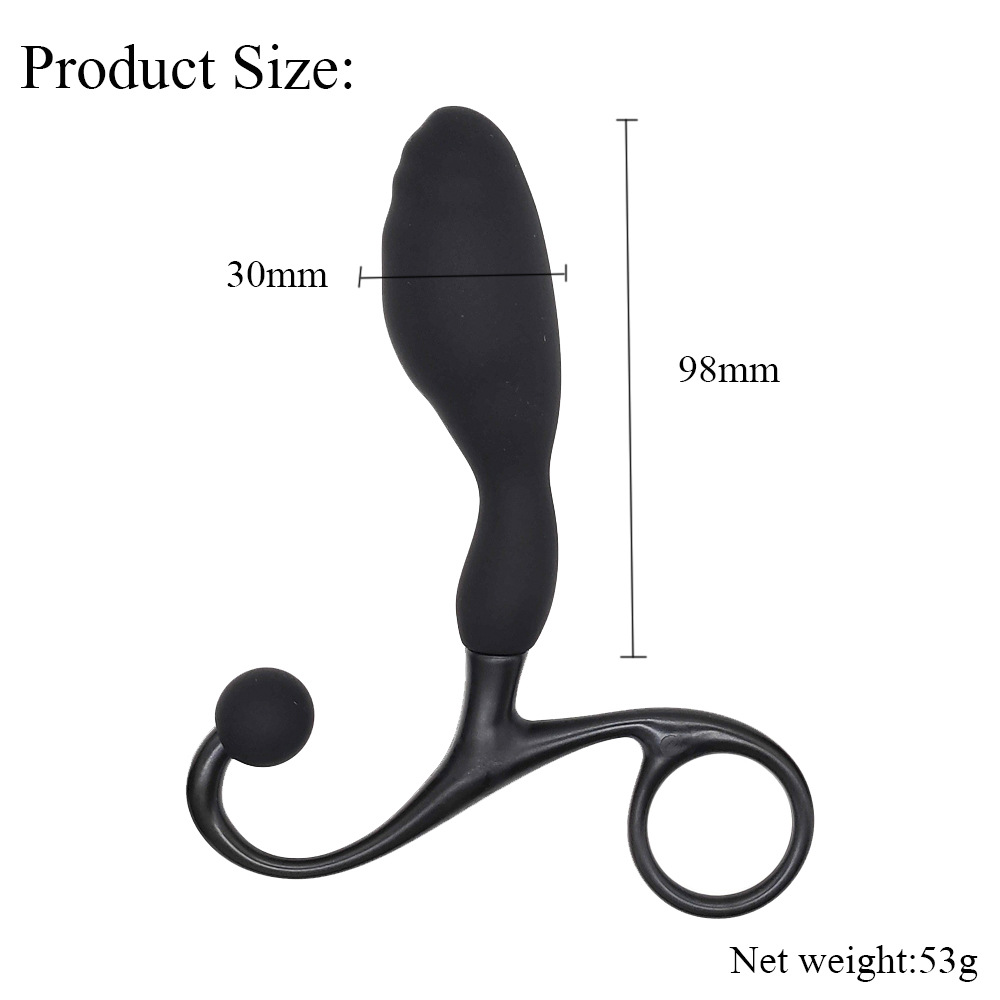 Ergonomischer Silikon-Prostata – Wellness Health. Ring Bewertung und Preis