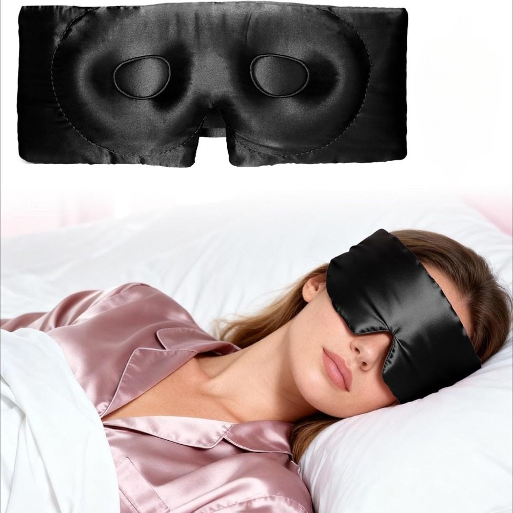 Neue Verstellbare Seiden-Schla – Sleep Eye Mask 3D Bewertung und Preis