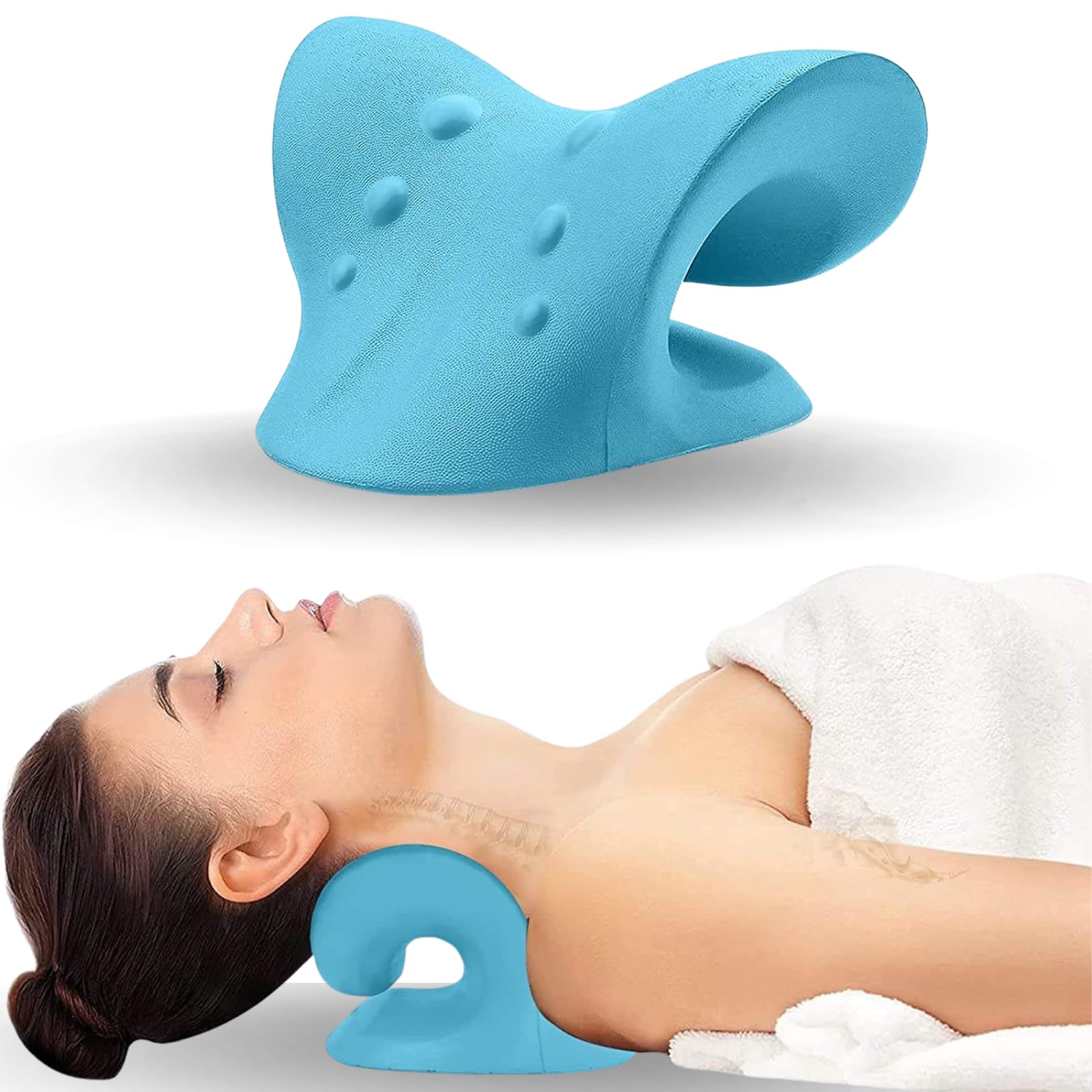 Nacken- und Schulterentspanner – Neck Traction Pillow Bewertung und Preis