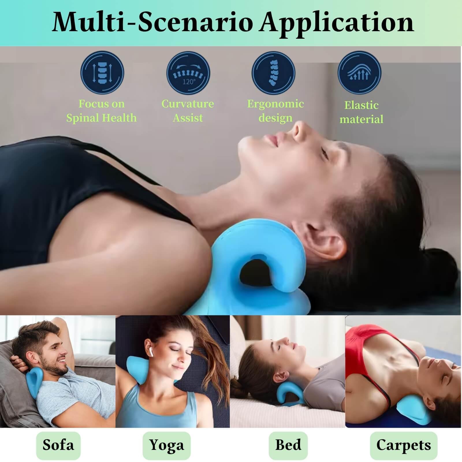 Nacken- und Schulterentspanner – Neck Traction Pillow Bewertung und Preis